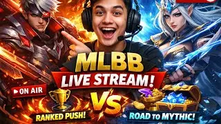 Push Rank Bareng Viewers 🔥 MLBB LIVE