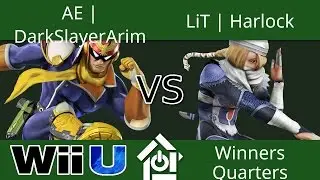 Smash @ The Mountain V - AE DarkSlayerArim (Captn Falcon) vs LiT Harlock (Sheik) - Smash 4 Winners Q
