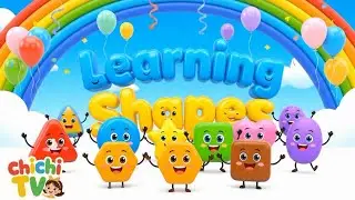 Shape Song! Learn 15 Shapes for Toddlers & Preschoolers | Educational Geometry Video for Kids