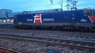 HR THM TC TRANS 49 - Lokomotiva VELEBIT   + ATIR RAIL vagoni Zagreb Zapadni.HR 