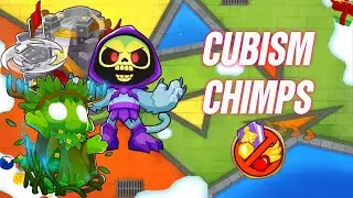 Popping For Christmas | CUBISM (CHIMPS) | No Monkey Knowledge | BTD 6 Guide
