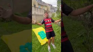 FIZ UMA CAMA DE BEXIGAS! Ser&aacute; que &eacute; resistente? #shortsviral