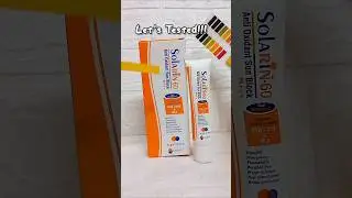 Omg🤯 solarin 60 sunblock ph test #solarin60 #shorts #sunblock #sunscreen #skincare #suntan #ytshorts