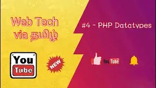 #4 PHP Data Types | PHP Tutorial | PHP Programming | PHP for Beginners | PHP Fundamentals