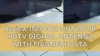 Review INDOOR OUTDOOR HDTV DIGITAL ANTENNA WITH MAGNETIC STAND MYTV FREEVIEW DTTV DVB T2 UHF WITH U
