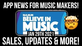 App News for iOS Music Makers 📲🤯 Jan 29th 2021