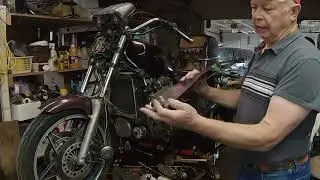 How to repair motorcycle side cover mounting pins.