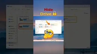How to Hide Any Drive in Windows (Without Deleting It!) | Simple & Safe Method