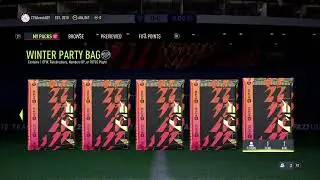 Opening My Winter Party Bag FIFA 22