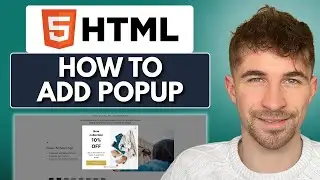 Как добавить всплывающее окно на HTML-сайт (2025)