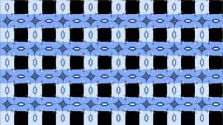Skye Blue Caf&eacute; Wall Illusion