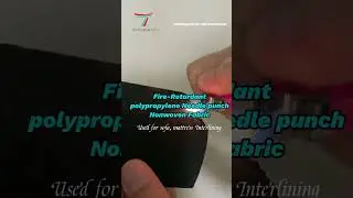 Flame retardant polypropylene PP needlepunch nonwoven Fabric furniture mattress sofa lining Material
