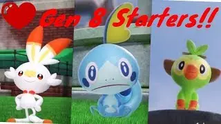 Let's talk about the Generation 8 Starter Pokemon