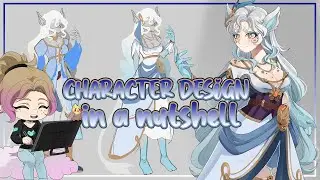 How I Design Characters In a Nutshell (Genshin Impact Edition)