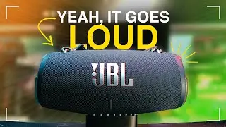 Xtremely loud. | JBL Xtreme3
