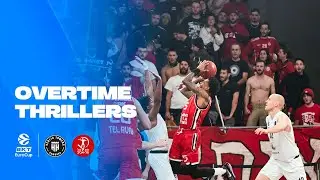 OVERTIME THRILLERS | MEISNER & WOODARD COMBINE for a 60 secs RUN! | Hamburg - Hapoel 2022-23 EuroCup