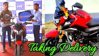 Taking Delivery TVS Raider 125cc 😍 #MpRBikers #Delivery #TVS #TVSraider
