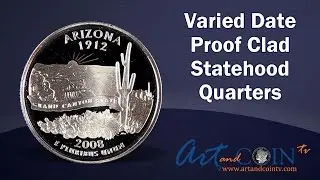 Proof Clad State Quarters at Art and Coin TV