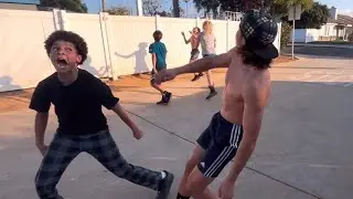 Shirts Vs. Skins Street-ball!