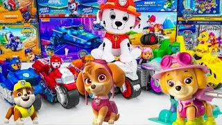 8 minutes of satisfying opening of cool paw patrol rescue wheels toys unboxing ASMR |  Toys Review