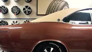 Opala comodoro com rodas aro 14&rdquo; modelo SS e pneus Cooper cobra