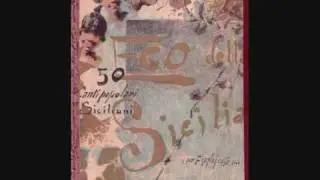 La canzone siciliana - Mi lassasti in abbannunu - Eco della Sicilia 1883 - F. P. Frontini