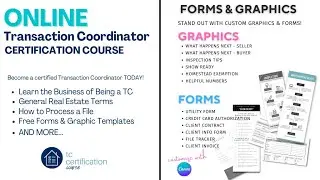 Online Transaction Coordinator Course Explained with Jenni