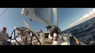 Onboard X41 sailing boat