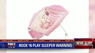 Rock 'N Play Sleeper warning