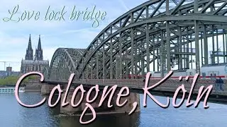 Cologne, K&ouml;ln🇩🇪: Love lock bridge #rheine #cologne #k&ouml;ln