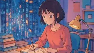 ☔ Rainy Library 🍂 | lofi beats to study/relax to--