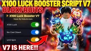 [UPDATE] X100 Luck Booster V7 Blox Fruits Script | UNDETECTED • UNLI SPIN • FREE KITSUNE