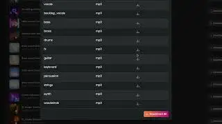 Get Stems using OpenBeat.AI