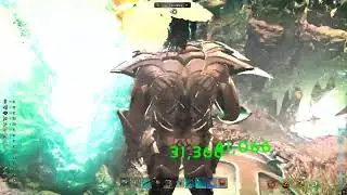 ARK  Survival Ascended Godslayer EE Deinosuchus bloodline The Island, artifact of the strong cave