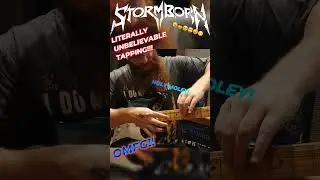 Unbelievable Tapping Lick! #metal #stormborn #guitarsolo #insaneguitar #youtubeshorts