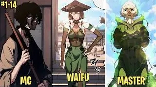 [1-14] A Psychopath Reincarnated into the World of Murim with a System | Manhwa Recap