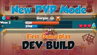 New PVP Mode - First Basic Gameplay - DEV BUILD | Rush Royale
