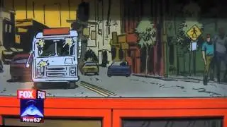 Apama Comic Book - Downtown Cleveland Art Installation