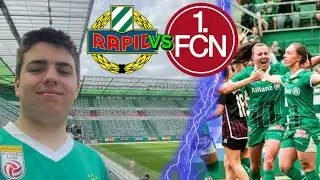 Österreichischer Zuschauer Rekord ??!! / Rapid Frauen gegen U20 1. FC Nürnberg