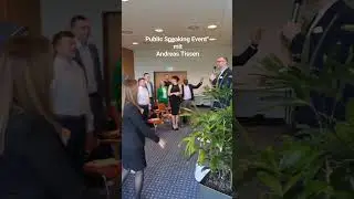 Public Speaking Event  mit Andreas Tissen