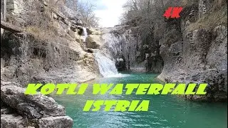 Kotli Waterfall Buzet , Istria