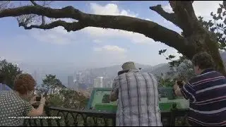 2018-Nov-21【香港記錄】#HongKongWalk with Christer, Maria and Odd from Sweden ➡️ The Peak 山頂  (Full)