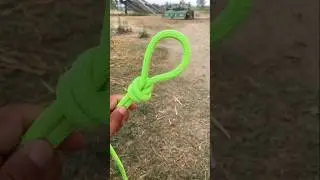 Fast and simple rope knots trick/#howto#ropeknots#shortviral