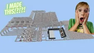 I Made A Redstone Computer In Minecraft!!