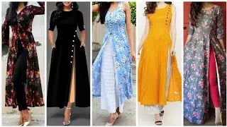 Latest Flared Kurti Designs For Outgoing Girl's/ Types of Flared Kurti Designs/
