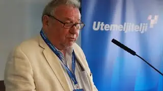Predsjednik NO ZUFT Vladimir &Scaron;eks na 33. obljetnici osnutka HDZ-a na Jarunu (17.6.2022.)