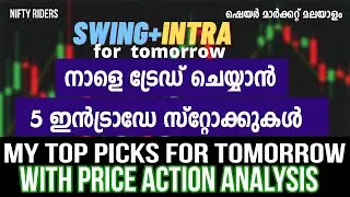 ഇൻട്രാഡേ+swing pick🔥🔥for 30th Oct | price action pattern with levels | intraday strategy   Malayalam