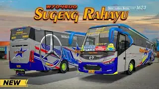 SHARE!!! LIVERY SUGENG RAHAYU DISCOVERY SR3 7046 MOD ADUDU X BFC $$$