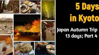 5 days in Kyoto; 13 days Japan Autumn Trip part 4.