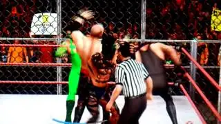 Smackdown Vs Raw 2010 - tag team multiplayer 1